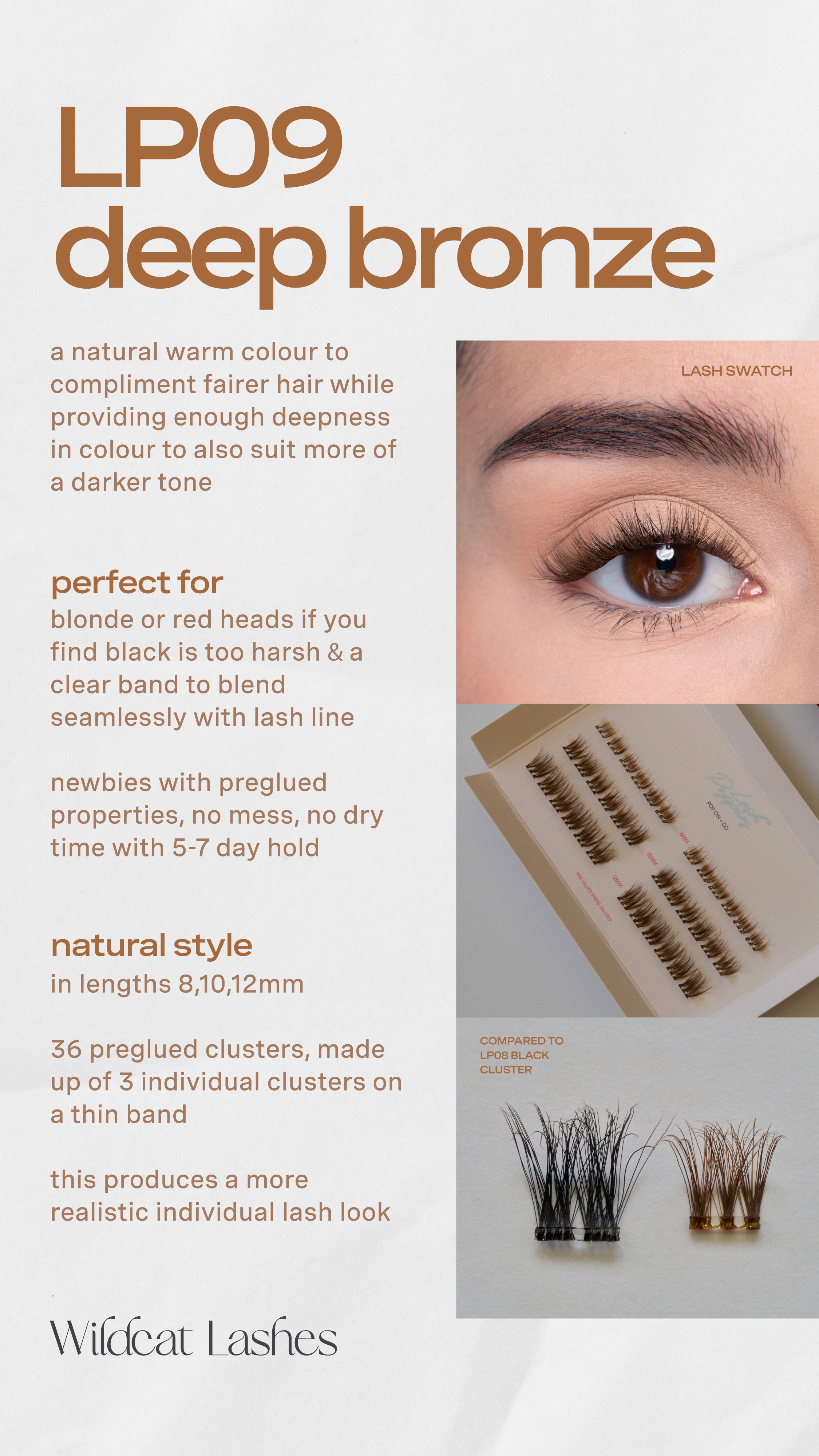 LP09 DEEP BRONZE PREGLUED