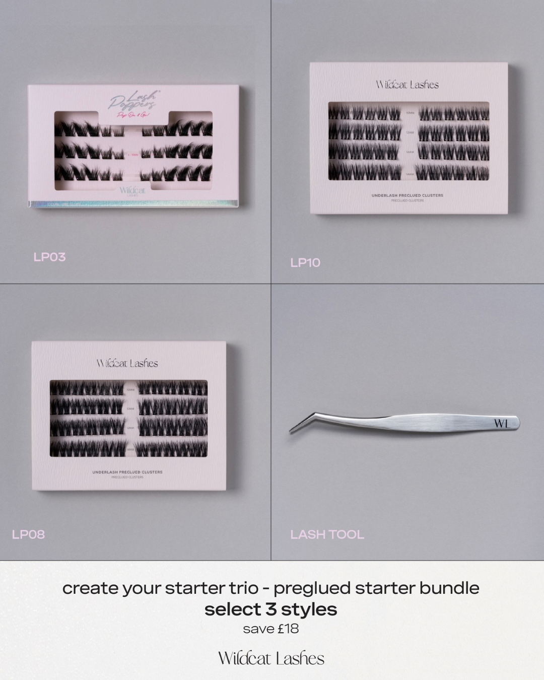 STARTER BUNDLE TRIO | PREGLUED